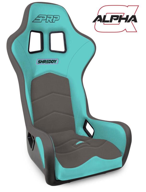 PRP Seats PRP Shreddy Alpha Composite Seat- Teal/Grey SHRDYA3901-04 SHRDYA3901-04 Photo - Primary