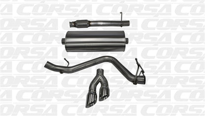 Corsa 14 GMC Sierra/Chevy Silv 1500 Reg. Cab/Long Bed 5.3L V8 Polished Sport Single Side CB Exhaust 14872 14872 Photo - Primary