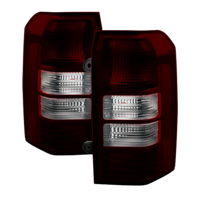 SPYDER Xtune Jeep Patriot 08-13 OEM Tail Lights -Red Smoked ALT-JH-JPA08-OE-RSM 9031694 9031694 Photo - Primary