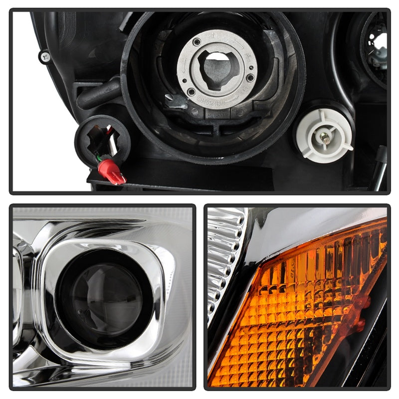 Spyder 11-13 Jeep Grand Cherokee - Light Bar Proj Headlights - Halo Model - Chro - PRO-YD-JGC11-LB-C 5085801 5085801 Photo - Unmounted