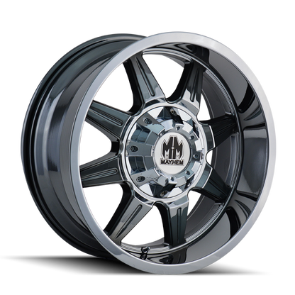Mayhem 8100 Monstir 22x10 / 6x135 BP / -19mm Offset / 106mm Hub Chrome Wheel 8100-22137C 8100-22137C Photo - Primary