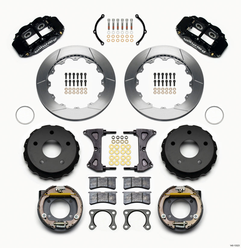 Wilwood Narrow Superlite 4R Rear P-Brk Kit 12.88in Big Ford 2.36in Off Bronco 5 x 5.50 140-13323 140-13323 Photo - Primary