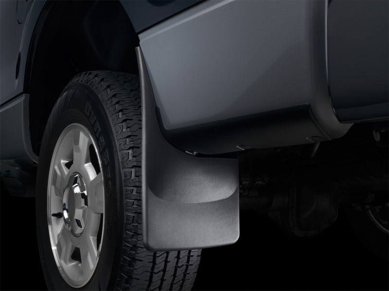 WeatherTech 2015 Ford F-150 w/o Wheel Lip Module No Drill Rear Mudflaps 120050 Photo - Primary