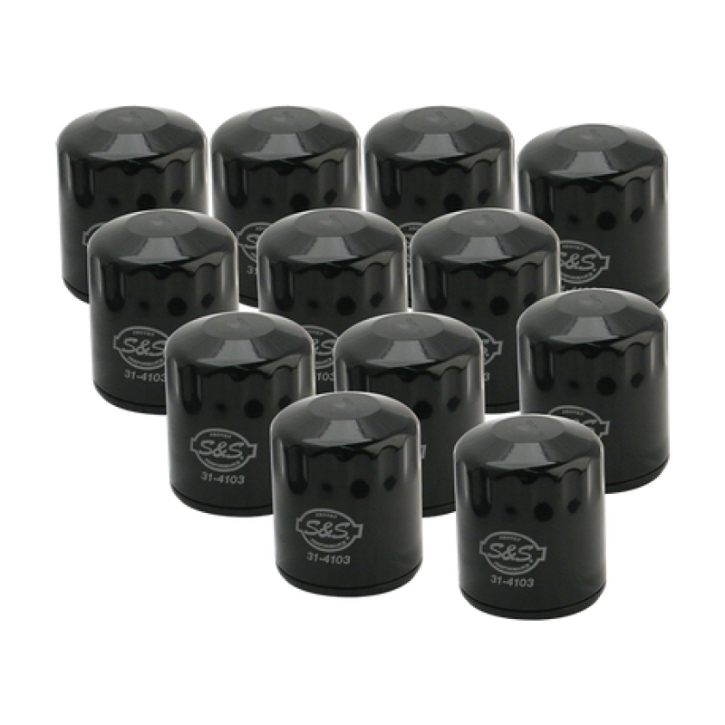 S&S Cycle Oil Filter - Black 310-0241 310-0241 User 1