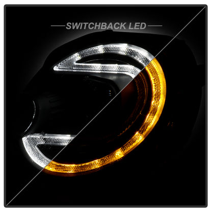 Spyder Mini Cooper 07-12 V2 Halogen Model Only Projector Headlights - Black PRO-YD-MC07V2SI-SBLB-BK 5088215 5088215 User 5