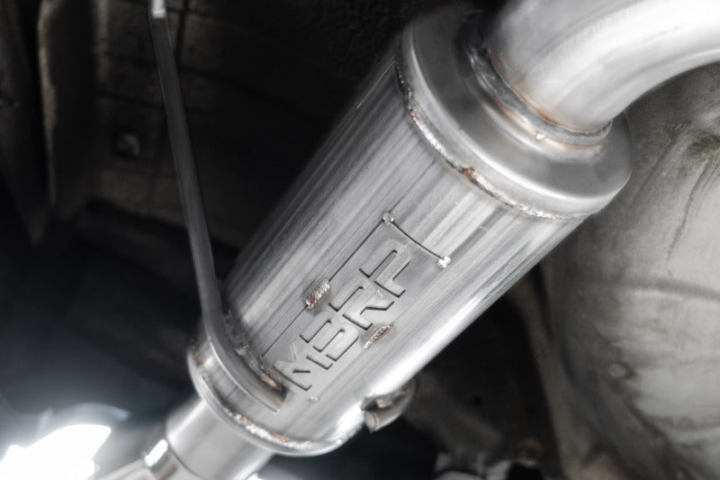 MBRP 15-21 Subaru WRX 2.0L/STI 2.5L/ 11-14 Sed. 3in Cat-Back Single Rear Exit w/ Burnt End Tips-T304 S48033BE S48033BE Photo - Close Up