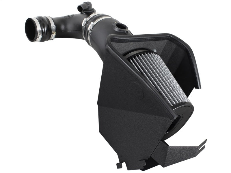 aFe Magnum FORCE Stage-2 Pro DRY S Cold Air Intake System: Ford Diesel Tru 51-41262 Photo - Unmounted