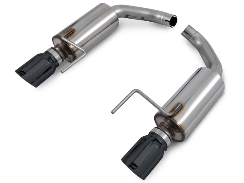 AWE Tuning S550 Mustang EcoBoost Axle-back Exhaust - Touring Edition (Diamond Black Tips) 3015-33086 3015-33086 Photo - Primary