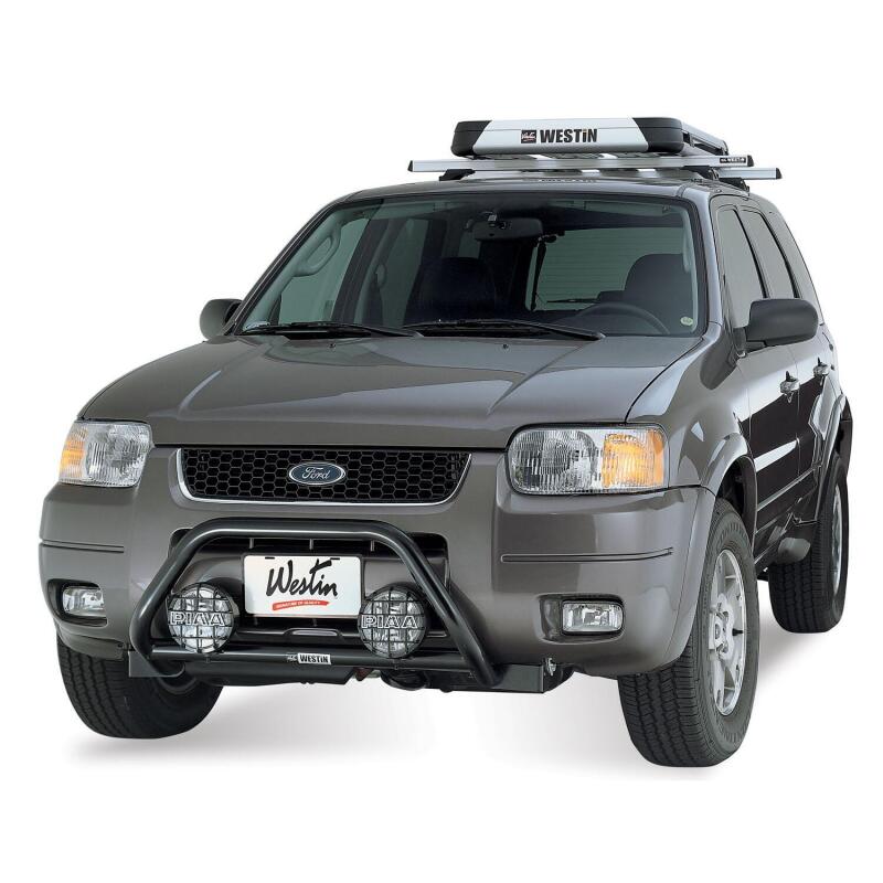 Westin Safari Light Bar Universal (10.75in mounting depth) - Black 30-0025 30-0025 Photo - Mounted
