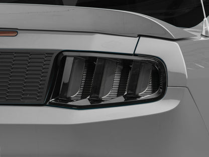Raxiom 10-12 Ford Mustang Vector V2 LED Tail Lights - Gloss Black Housing (Clear Lens) 405839 405839 Photo - Close Up