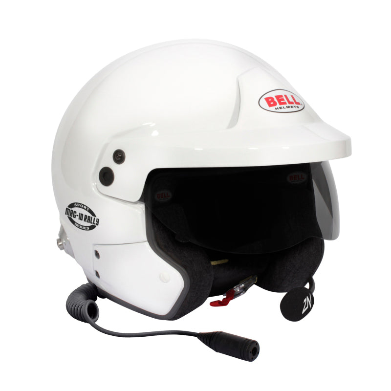 Bell Mag-10 Rally Sport (HANS) XXS FIA8859 - Size 54-55 (White) 1443A01 1443A01 Photo - Primary