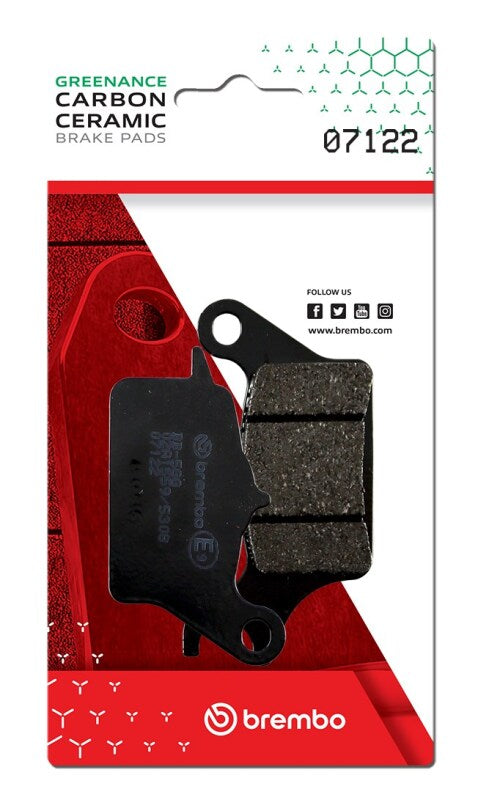 Brembo OE Honda Nsc/Honda Vision Carbon Ceramic Brake Pad - Front 07122 07122 User 1
