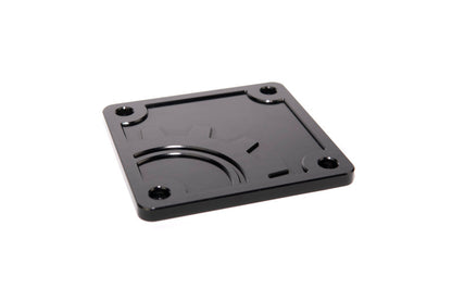 BuiltRight Industries 2020 Jeep Gladiator Bed Plug Plate Cover (Alum) - Black 110014 110014 Photo - Close Up