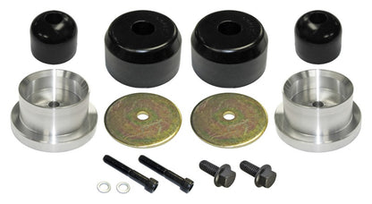 RockJock TJ/LJ Bump Stop Kit Rear w/ Polyurethane RockJock Bump Stops Aluminum Spacers Hardware CE-9122R CE-9122R Photo - Primary