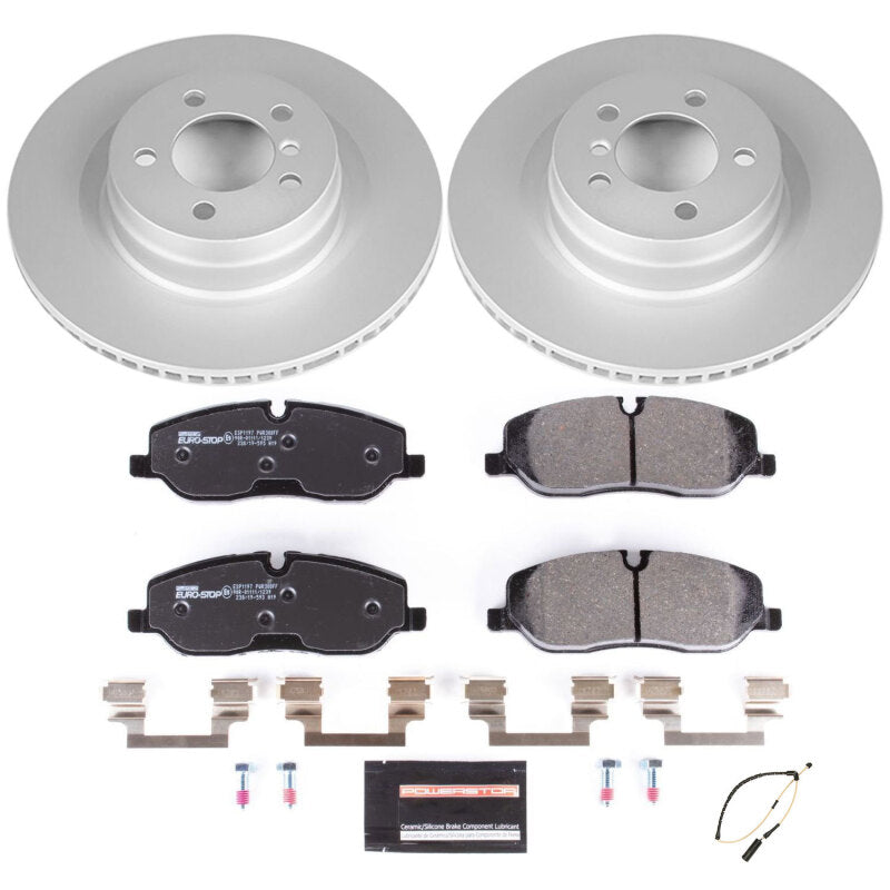 PowerStop Power Stop 06-09 Land Rover Range Rover Front Euro-Stop Brake Kit ESK5419 ESK5419 Photo - Primary
