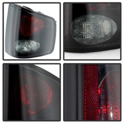 Spyder Chevy S10 94-04/Isuzu Hombre 96-00 Euro Tail Lights Blk Smke ALT-YD-CS1094-BSM 5078049 5078049 Photo - Unmounted