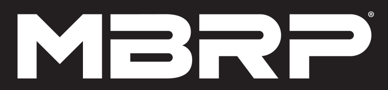 MBRP 22-23 Polaris RZR Pro R Single Slip-on Dual Outlet Performance Series AT-9533PT AT-9533PT Logo Image