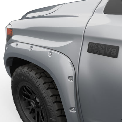 EGR 14+ Toyota Tundra Bolt-On Look Color Match Fender Flares - Set - Silver Sky 795494-1D6 795494-1D6 Photo - Close Up