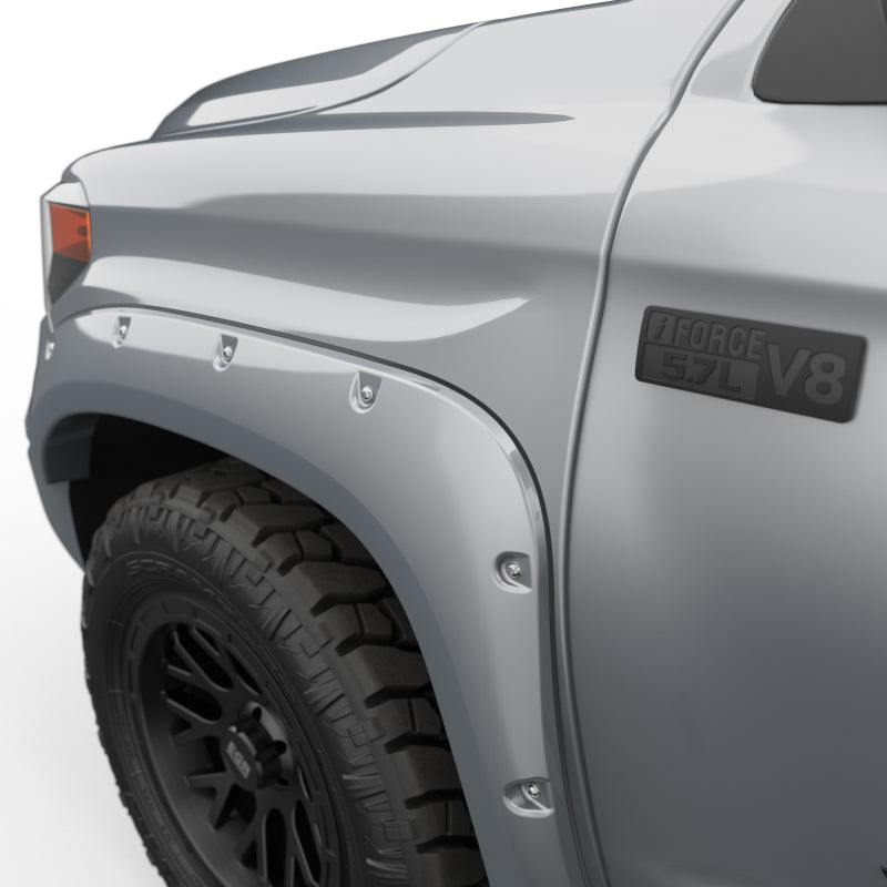 EGR 14+ Toyota Tundra Bolt-On Look Color Match Fender Flares - Set - Silver Sky 795494-1D6 795494-1D6 Photo - Close Up