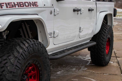Fishbone Offroad 2020+ Jeep Gladiator JT Step Sliders FB23143 FB23143 Photo - lifestyle view