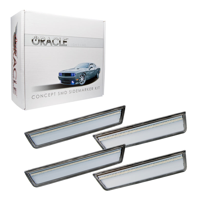 ORACLE Lighting Oracle 08-14 Dodge Challenger Concept Sidemarker Set - Clear - No Paint 9800-019 9800-019 Photo - out of package