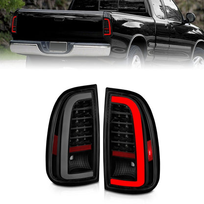 ANZO 00-06 Toyota Tundra LED Taillights w/ Light Bar Black Housing Smoke Lens 311412 311412 Photo - Primary