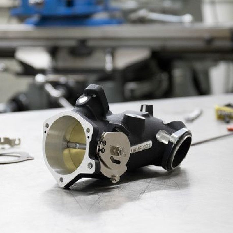 S&S Cycle 02-05 BT Size 417 66mm Cable Operated Throttle Body Kit - Wrinkle Black 170-0341 170-0341 Photo - Primary