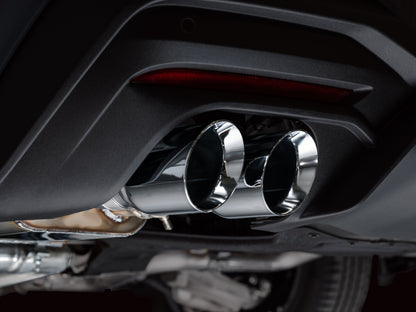 AWE Tuning AWE 2024 Ford Mustang GT Fastback S650 RWD SwitchPath Catback Exhaust w/ Quad Chrome Silver Tips 3025-42650 3025-42650 Photo - Mounted