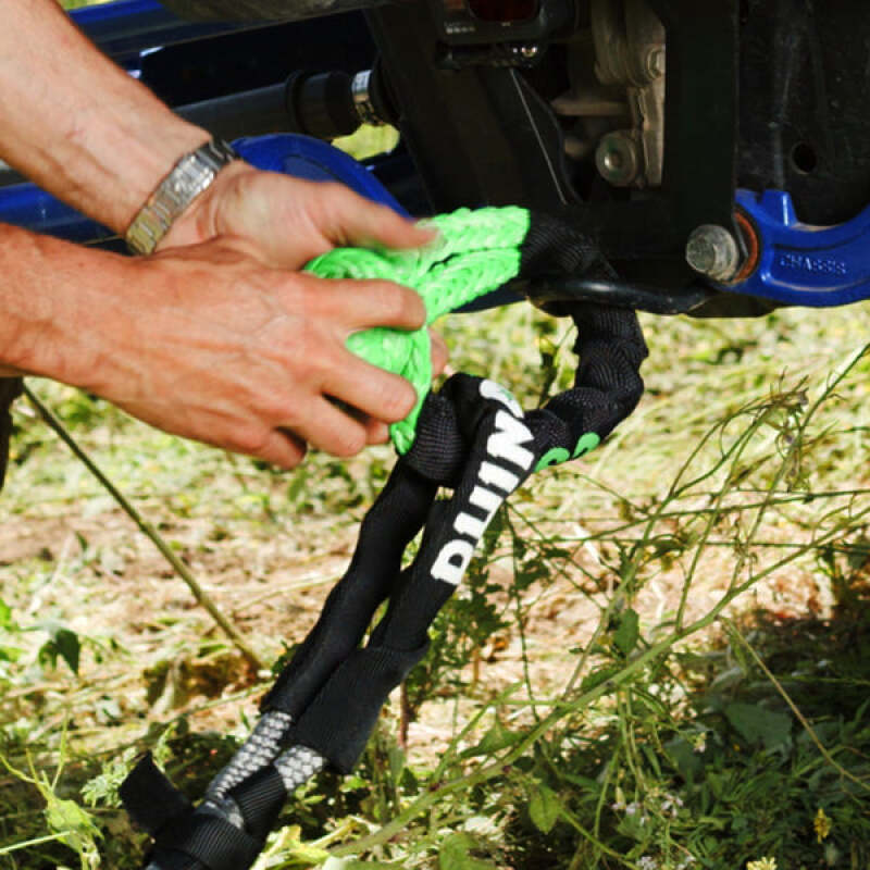 Rhino USA 7/8In X 30Ft Kinetic Rope Recovery Kit W/Soft Shackles (Green) RG-KRKIT78X30-GRN RG-KRKIT78X30-GRN User 3