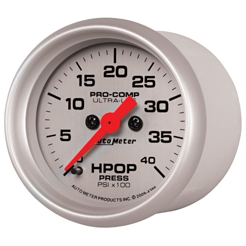 Autometer Gauge, High Press Oil Pump, 2 1/16", 4kpsi, Digital Stepper Motor 4396 User 2