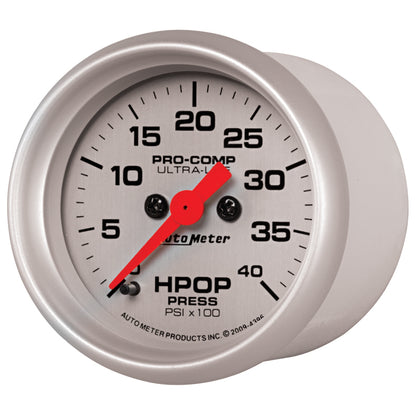 Autometer Gauge, High Press Oil Pump, 2 1/16", 4kpsi, Digital Stepper Motor 4396 User 2