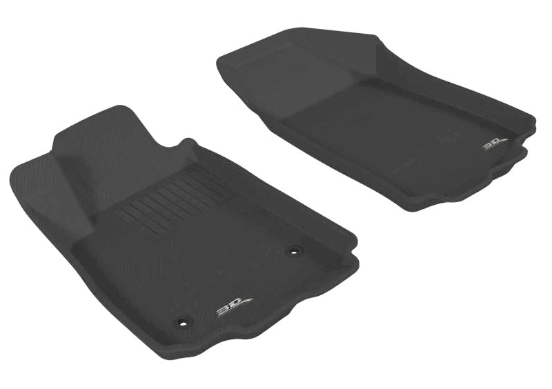 3D MAXpider 2012-2020 Chevrolet Sonic Kagu 1st Row Floormat - Black L1CH02911509 L1CH02911509 Photo - Primary