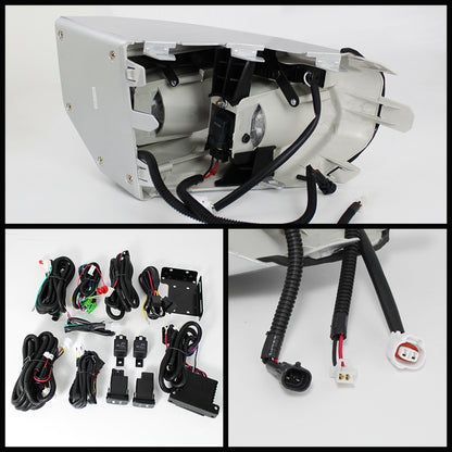 Spyder Toyota FJ Cruiser 07-14 Fog Lights W LED Daytime Running Lights w/swch- Clear FL-DRL-TFJ07-C 5070555 5070555 User 1