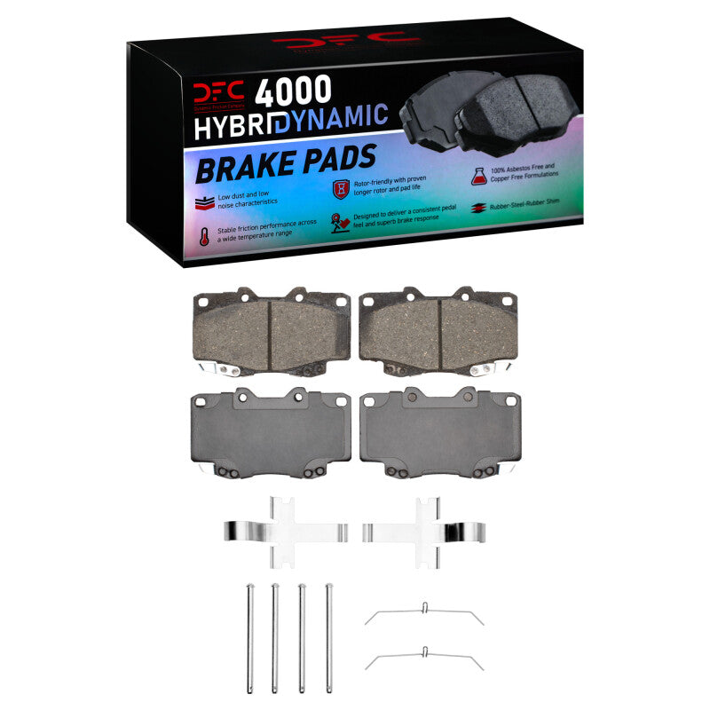 DFC DFC 4000 HybriDynamic Brake Pads Brakes, Rotors & Pads Brake Pads - OE main image