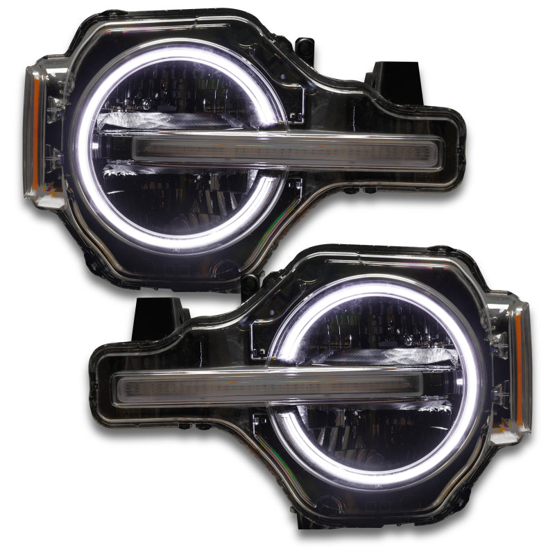 ORACLE Lighting Oracle 2021 Ford Bronco DRL Upgrade w/ Halo Kit - ColorSHIFT w/ 2.0 Controller 1468-333 1468-333 User 6