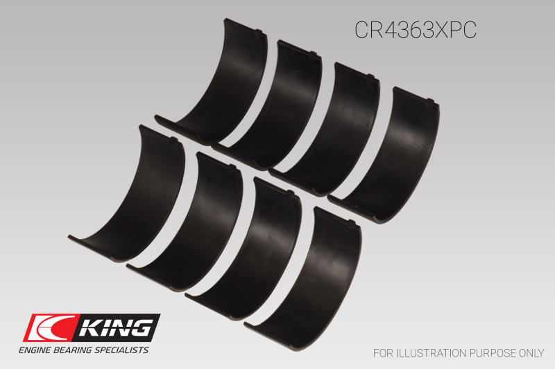 King Engine Bearings King GM 134 DOHC Ecotec 2.2L (Size 1.0) Connecting Rod Bearing Set CR4363XPC010 CR4363XPC010 User 1