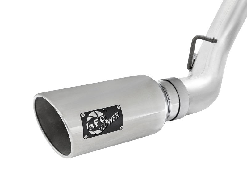 aFe  POWER 49-04080-P ATLAS 4" DPF-Back Aluminized Steel Exhaust System 49-04080-P Photo - Unmounted
