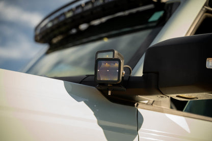 DV8 Offroad 2021 Ford Bronco A Pillar Dual Light Pod Drop Mounts LBBR-08 LBBR-08 Photo - Primary