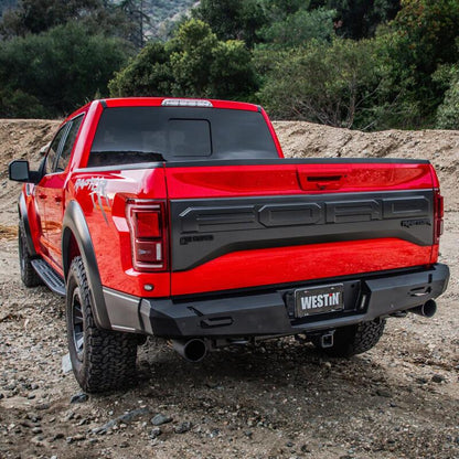 Westin 17-20 Ford F-150 Raptor Pro-Series Rear Bumper - Textured Black 58-421145 58-421145 Photo - Mounted