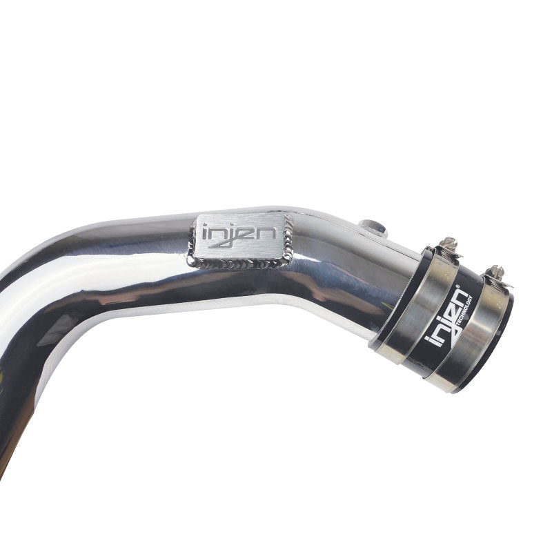 Injen 15-16 BMW M3 (F80) L6 Twin Turbo Polished Intercooler Charge Pipe w/ 1/8in Female NPT Bungs SES1116ICP SES1116ICP Photo - out of package