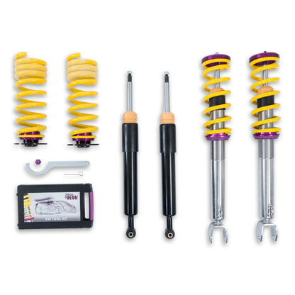 KW V1 Coilover Kit Mercedes E300 Sedan (W213), E300 Coupe (C238); 2WD; Without EDC 10225099 10225099 Photo - Primary