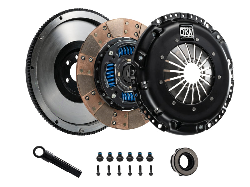 DKM Clutch BMW E34/E36/E39/E46/Z3/Z4 (6 Cyl) OE 5-Spd Ceramic Twin Disc MR Clutch Kit w/Flywheel MR-006-005 MR-006-005 Photo - Primary