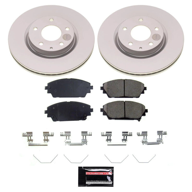 PowerStop Power Stop 19-23 Mazda 3 Front Z17 Coated Brake Kit CRK8754 CRK8754 Photo - Primary