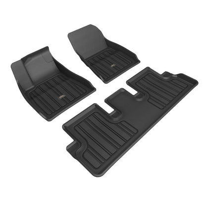 3D MAXpider 2024 Tesla Model 3 Elitect Floor Mat 1st/2nd Row E1TL06901809 E1TL06901809 Photo - Primary