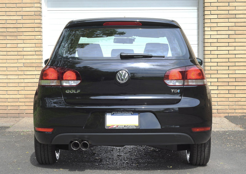 AWE Tuning 2.5L Golf/Rabbit Catback Performance Exhaust 3010-22020 3010-22020 Photo - Mounted