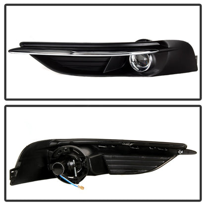Spyder Chrysler 200 2011-2014 OEM Fog Light W/Universal Switch- Clear FL-C20011-C 5080387 5080387 Photo - Unmounted