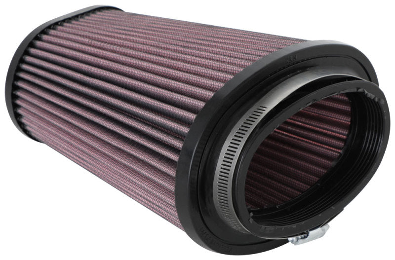 K&N Engineering K&N Universal Clamp-On Air Filter 2.844x4.813in Flg ID x 6.5x4.75in B OD x 4.5x3.25in T OD x 7.5in H RU-5063 RU-5063 Photo - lifestyle view