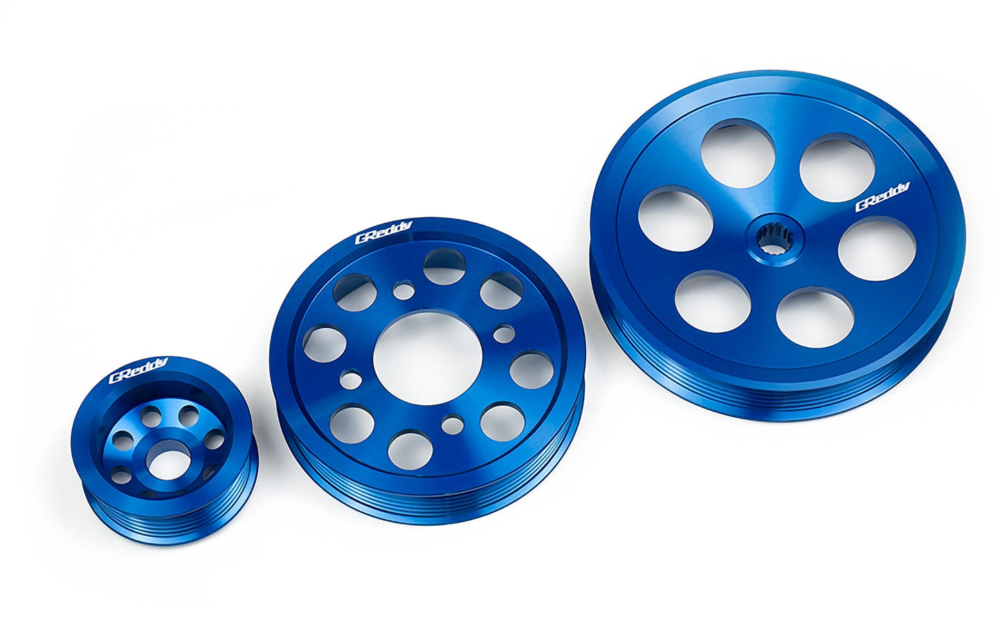 GReddy ALUMINUM PULLEY KIT 2JZ/1JZ (JZX100/early JZZ30) 13512110