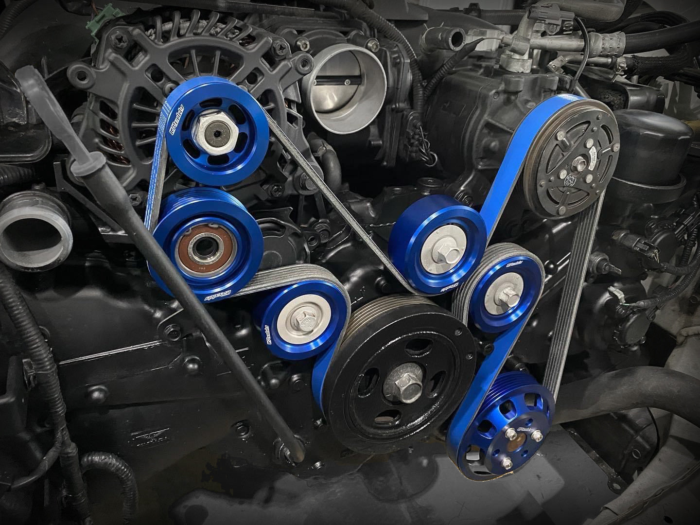 GReddy ALUMINUM PULLEY KIT FA20 (ZN6/ZC6) FULL 6PC - () 13512111