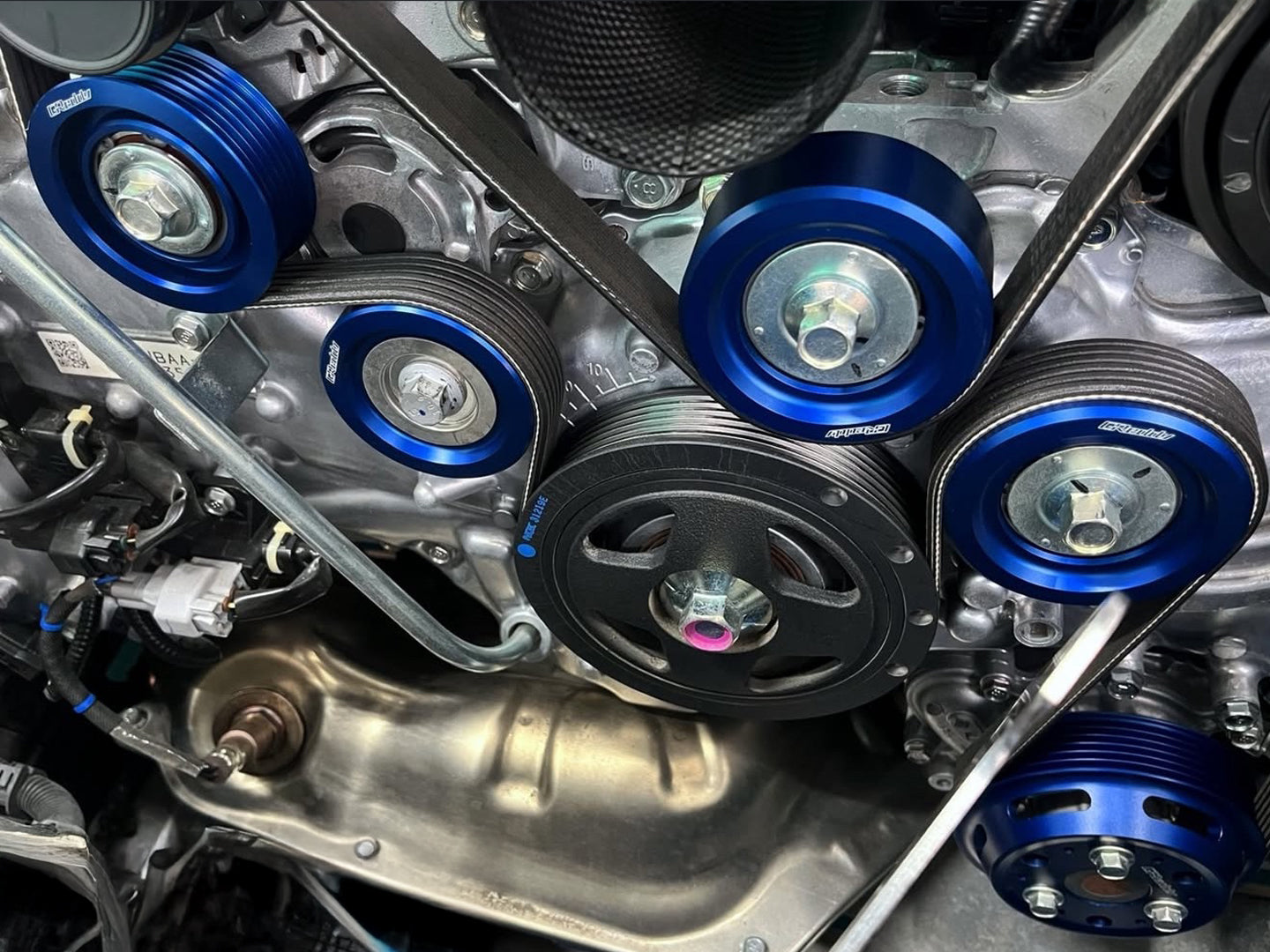 GReddy ALUMINUM PULLEY KIT FA20 (ZN6/ZC6) FULL 6PC - () 13512111